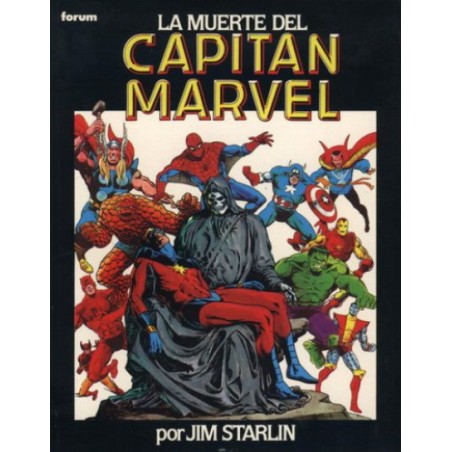 NOVELAS GRAFICAS MARVEL 2ª EPOCA Nº 7 - LA MUERTE DEL CAPITAN MARVEL POR JIM STARLIN