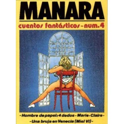 MANARA CUENTOS FANTASTICOS COLECCION COMPLETA ALBUMES 1 AL 4