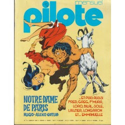PILOTE MENSUAL Nº 1 AL 8 Y DEL 10 AL 12, FRANCES , AÑO DE PUBLICACION 1974