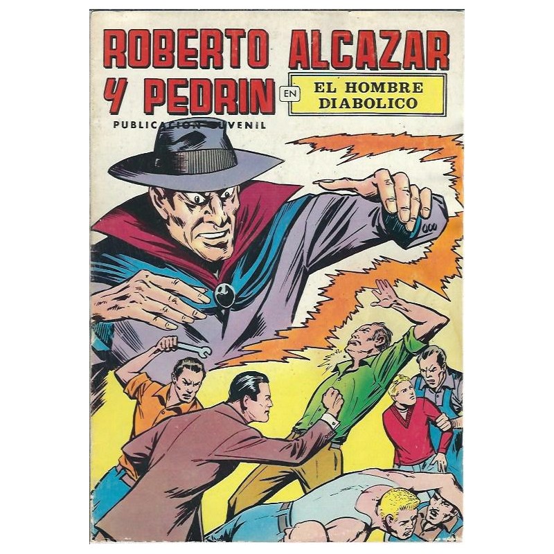 ROBERTO ALCAZAR Y PEDRIN COLOR Nº 1 AL 40 ENCUADERNADO CON SUS PORTADAS ORIGINALES ( CONTIENE LA SAGA COMPLETA DE EL HOMBRE DIABOLICO  Y OTRAS )