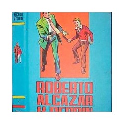 ROBERTO ALCAZAR Y PEDRIN COLOR Nº 1 AL 40 ENCUADERNADO CON SUS PORTADAS ORIGINALES ( CONTIENE LA SAGA COMPLETA DE EL HOMBRE DIABOLICO  Y OTRAS )