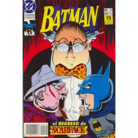BATMAN VOL.2 EDICIONES ZINCO Nº 68 AL 71