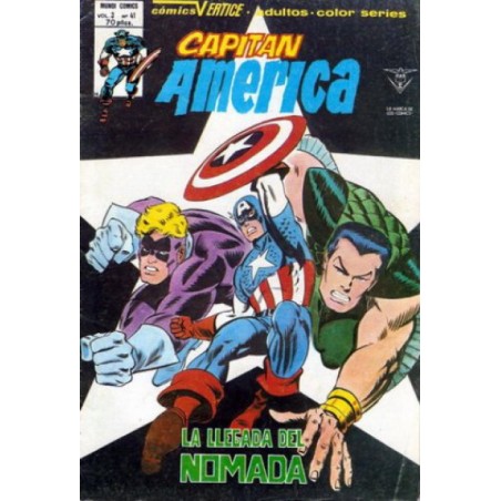 CAPITAN AMERICA ED.VERTICE VOL.3 Nº 41 LA LLEGADA DEL NOMADA