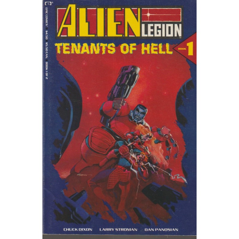 Alien Legion Tenants of hell book ONE and book TWO