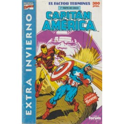 CAPITAN AMERICA EXTRA INVIERNO 1991 CAPITAN AMERICA EL FACTOR TERMINUS PARTE 1 DE 5