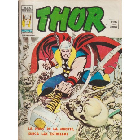 THOR ED.VERTICE VOL.2 n. 24 ¡- LA NAVE DE LA MUERTE _ SURCA LAS ESTRELLAS