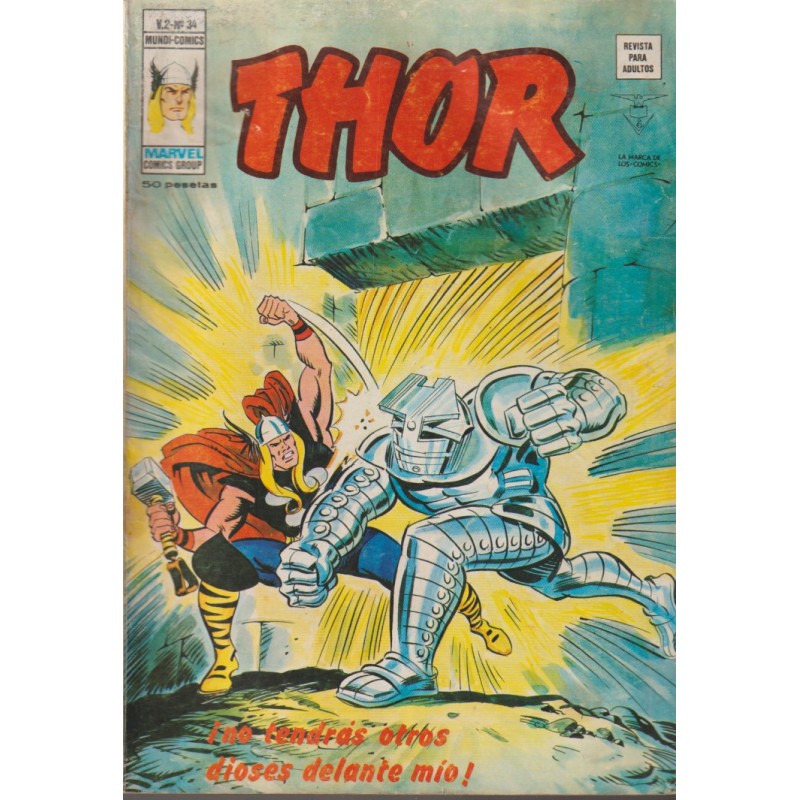 THOR ED.VERTICE VOL.2 n. 34 - ¡ NO TENDRAS OTROS DIOSES DELANTE MIO ¡