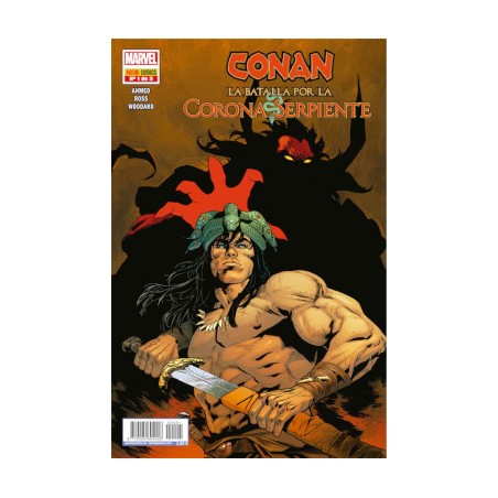 CONAN LA BATALLA POR LA CORONA SERPIENTE , COMPLETA 3 COMIC-BOOKS