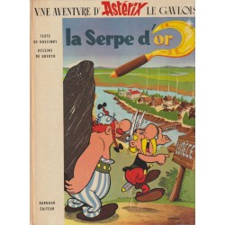 ASTERIX FRANCES LA SERPE D'OR EDICION DE 1971