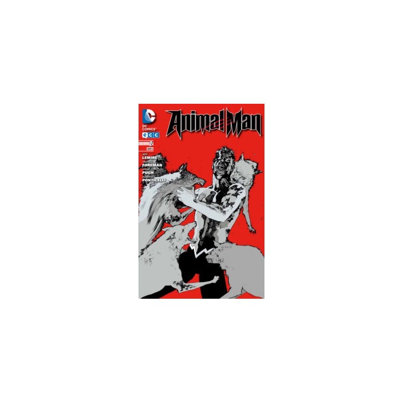 ANIMAL MAN Nº 1 Y 2 NUEVO UNIVERSO DC POR JEFF LEMIRE