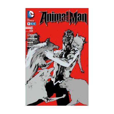 ANIMAL MAN Nº 1 Y 2 NUEVO UNIVERSO DC POR JEFF LEMIRE