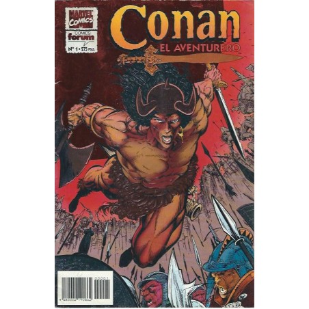 CONAN EL AVENTURERO NUMEROS 1 AL 4