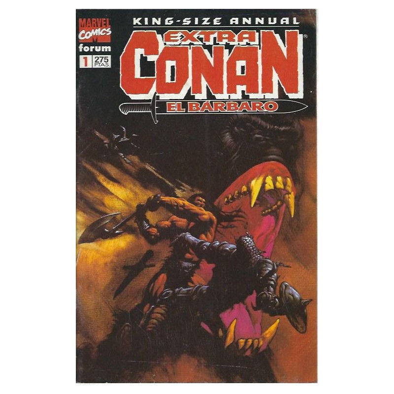 EXTRA CONAN EL BARBARO NUMEROS 1 AL 4