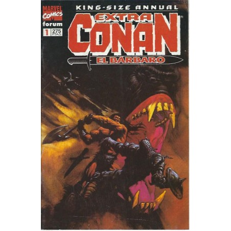 EXTRA CONAN EL BARBARO NUMEROS 1 AL 4