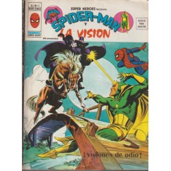 SUPER HEROES PRESENTA VOL.2 ED.VERTICE Nº 48 SPIDERMAN Y LA VISION : ¡ VISIONES DE ODIO ¡