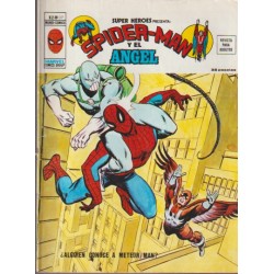 SUPER HEROES PRESENTA VOL.2 ED.VERTICE Nº 27 SPIDERMAN Y EL ANGEL ¿ ALGUIEN CONOCE A METEOR MAN ?