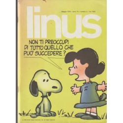 LINUS AÑO 14 ( 1978 ) NUMEROS 1 AL 5,REVISTAS DE COMICS , ITALIANO