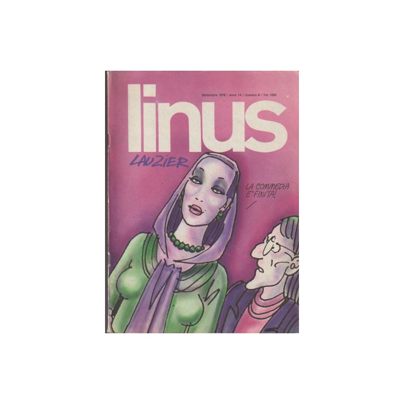 LINUS AÑO 14 ( 1978 ) NUMEROS SUELTOS DISPONIBLES , REVISTA DE COMICS EN ITALIANO