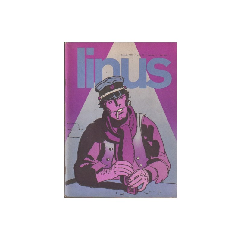 LINUS AÑO 13 ( 1977 ) LOTE DE 9 REVISTAS DE COMICS CON LOS NUMEROS 1,3,5,6 AL 10,12, ITALIANO
