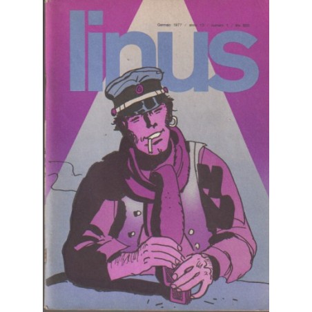LINUS AÑO 13 ( 1977 ) LOTE DE 9 REVISTAS DE COMICS CON LOS NUMEROS 1,3,5,6 AL 10,12, ITALIANO
