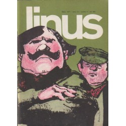 LINUS AÑO 13 ( 1977 ) LOTE DE 9 REVISTAS DE COMICS CON LOS NUMEROS 1,3,5,6 AL 10,12, ITALIANO
