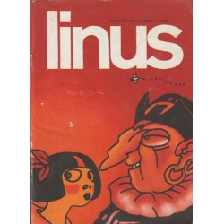 LINUS AÑO 13 ( 1977 ) LOTE DE 9 REVISTAS DE COMICS CON LOS NUMEROS 1,3,5,6 AL 10,12, ITALIANO