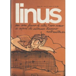 LINUS AÑO 13 ( 1977 ) LOTE DE 9 REVISTAS DE COMICS CON LOS NUMEROS 1,3,5,6 AL 10,12, ITALIANO