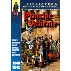 BIBLIOTECA GRANDES DEL COMIC PRINCIPE VALIENTE ED.PLANETA TOMOS 1 AL 8 , AÑOS 1937 AL 1951