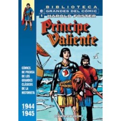 BIBLIOTECA GRANDES DEL COMIC PRINCIPE VALIENTE ED.PLANETA TOMOS 1 AL 8 , AÑOS 1937 AL 1951