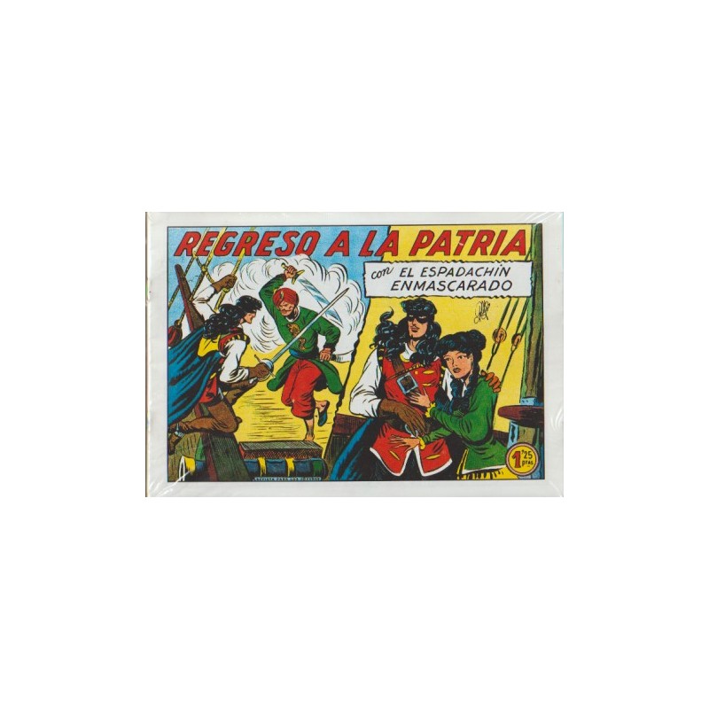 EL ESPADACHIN ENMASCARADO Nº 146 AL 252 , ( 107 TEBEOS ) REEDICION POR MANUEL GAGO