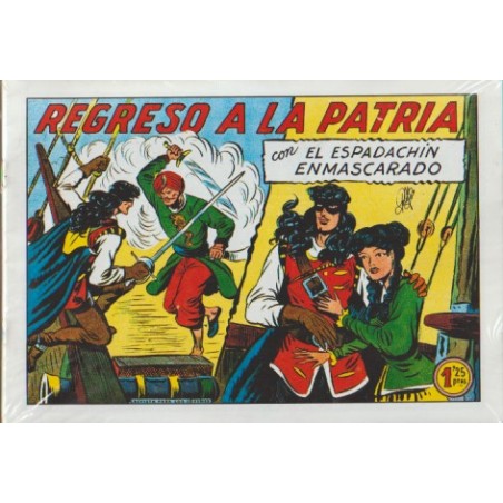 EL ESPADACHIN ENMASCARADO Nº 146 AL 252 , ( 107 TEBEOS ) REEDICION POR MANUEL GAGO