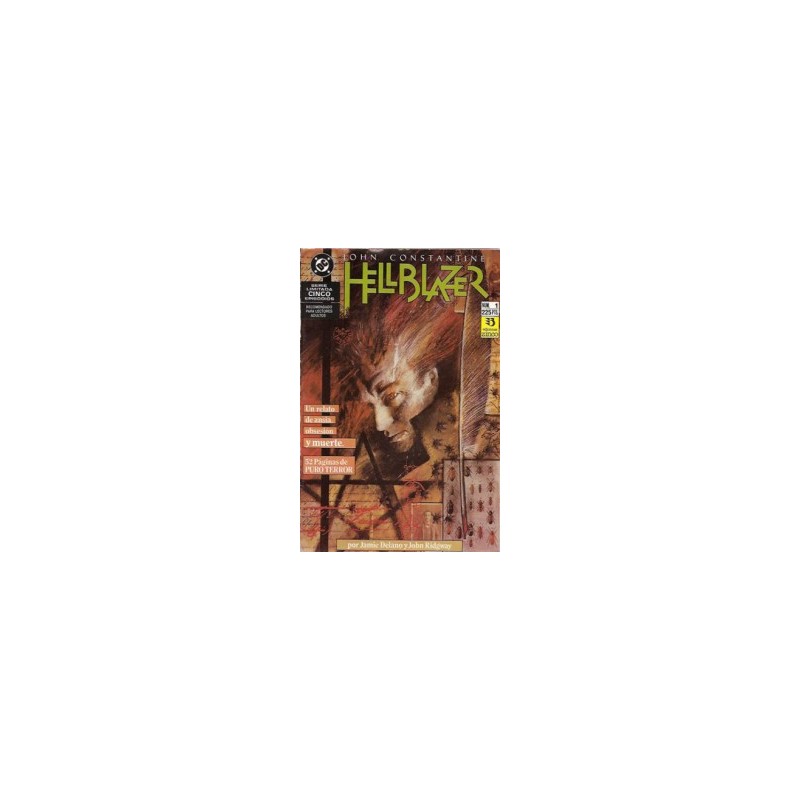 HELLBLAZER ED.ZINCO NUMEROS 1 Y 2 MAS ESPECIAL POR JAIME DELANO