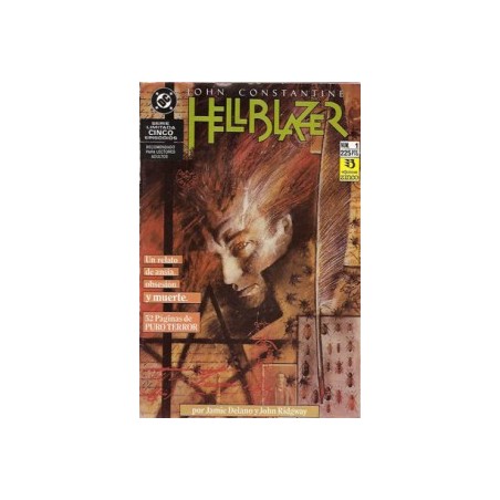 HELLBLAZER ED.ZINCO NUMEROS 1 Y 2 MAS ESPECIAL POR JAIME DELANO