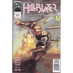 HELLBLAZER ED.ZINCO NUMEROS 1 Y 2 MAS ESPECIAL POR JAIME DELANO