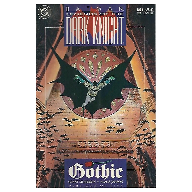 LEGENDS OF THE DARK NIGHT Nº 6 AL 9 GOTHIC 1 A 4 POR GRANT MORRISON