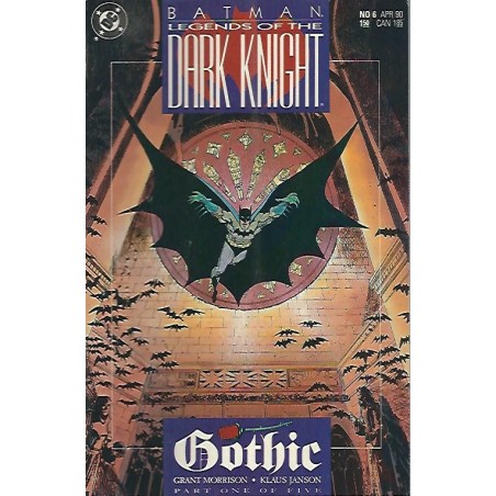 LEGENDS OF THE DARK NIGHT Nº 6 AL 9 GOTHIC 1 A 4 POR GRANT MORRISON