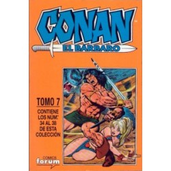 Conan el Barbaro segunda edicion retapados 3 al 8 y 10 con los nº 16 al 43 y 49 al 53 en 7 retapados