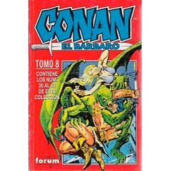 Conan el Barbaro segunda edicion retapados 3 al 8 y 10 con los nº 16 al 43 y 49 al 53 en 7 retapados