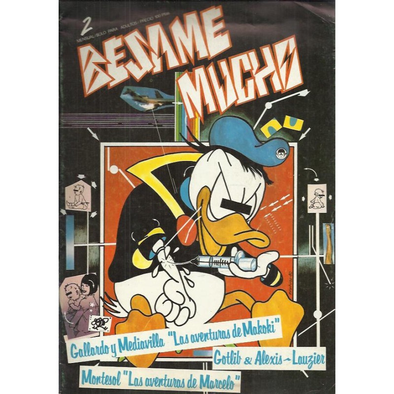 BESAME MUCHO LOTE DE 24 REVISTAS DE COMIX ( 25 NUMEROS )