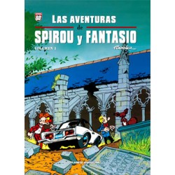 LAS AVENTURAS DE SPIROU Y FANTASIO DE FOURNIER , COL.COMPLETA 3 VOLUMENES