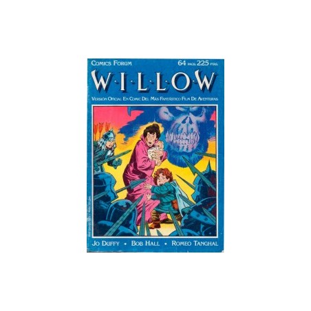 WILLOW VERSION OFICIAL EN COMIC DEL MAS FANTASTICO FILM DE AVENTURAS