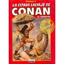 LA ESPADA SALVAJE DE CONAN EDICION COLECCIONISTA  TOMOS ROJOS 1 al 7 ( nº 1 al 21 )