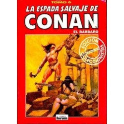 LA ESPADA SALVAJE DE CONAN EDICION COLECCIONISTA  TOMOS ROJOS 1 al 7 ( nº 1 al 21 )