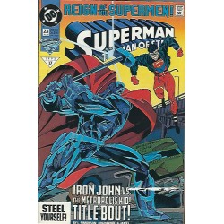 REIGN OF SUPERMEN ¡ SUPERMAN THE MAN OF STEEL Nº 22 A 24