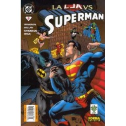 SUPERMAN VOL.1 NORMA EDITORIAL Nº 8 LA LJA VS SUPERMAN
