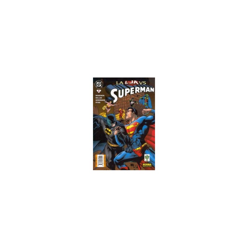 SUPERMAN VOL.1 NORMA EDITORIAL Nº 8 LA LJA VS SUPERMAN