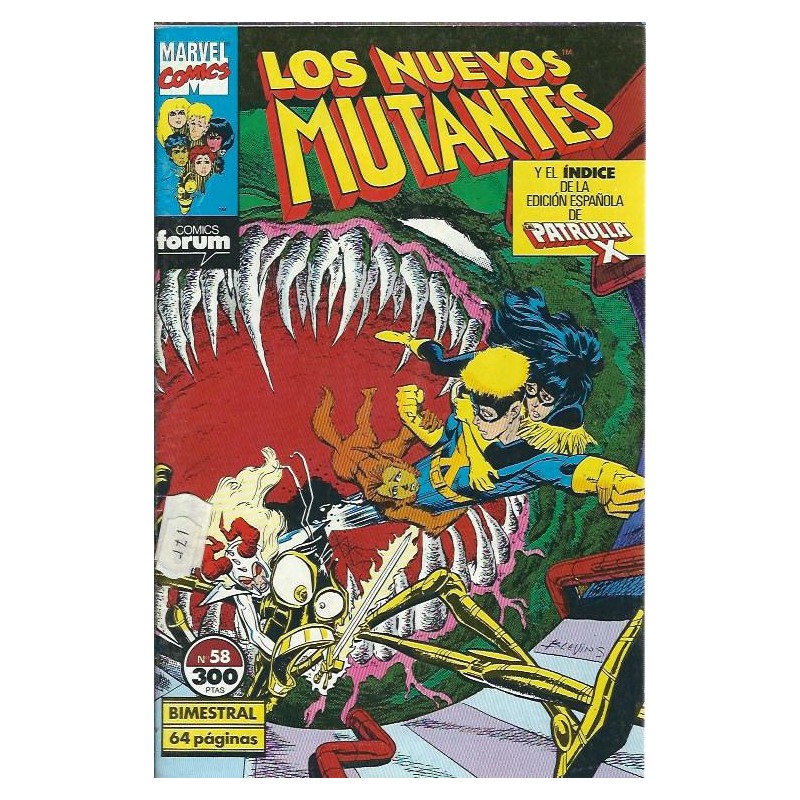 LOS NUEVOS MUTANTES VOL.1  MARVEL TWO IN ONE  n. 58