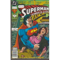 SUPERMAN EL HOMBRE DE ACERO EDICIONES VID NUMEROS 3,5,8,9,11 Y 12 DE 12