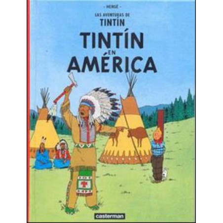 TINTIN EN AMERICA , EDITORIAL CASTERMAN