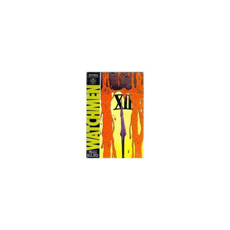 WATCHMEN 1ª EDICION ED.ZINCO NUMEROS 1 AL 12 DE 12, COLECCION COMPLETA POR ALAN MOORE Y DAVE GIBBONS